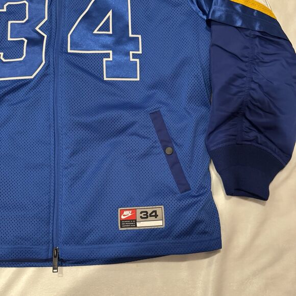 Nike x AMBUSH Deep Royal Blue Football Jacket - Picture 6 of 11
